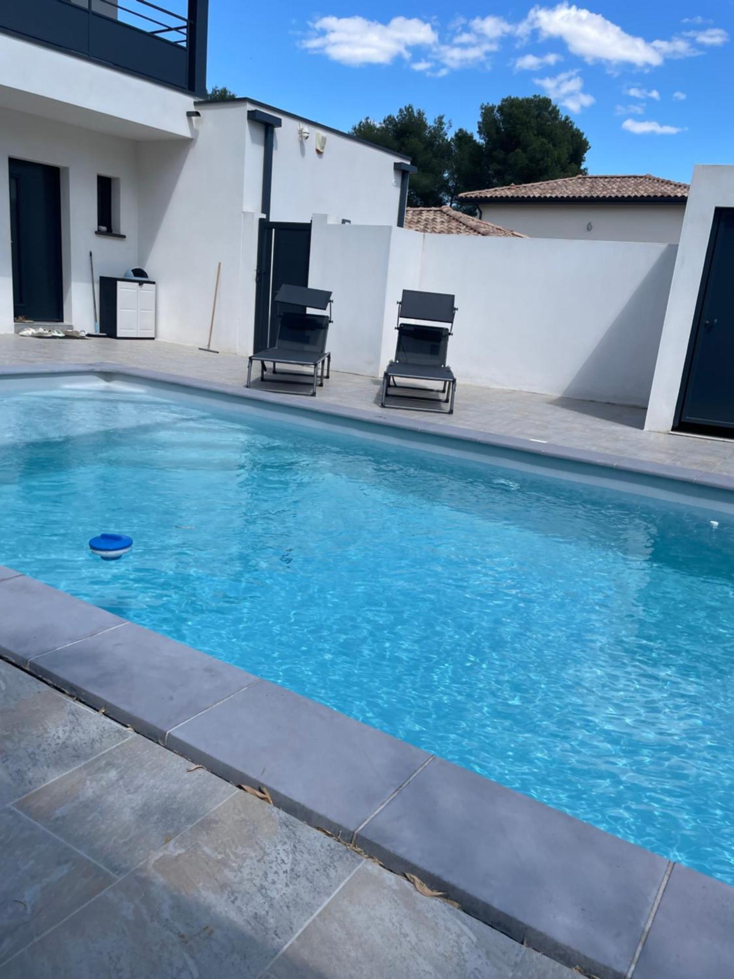 Belle Villa Avec Grande Piscine Villetelle Exterior foto